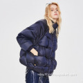 Trendy Clothing Sleeves Detachable Puffer Jacket for Women